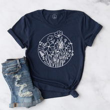 Charger l'image dans la galerie, T-shirt - fleurs sauvages - Adulte