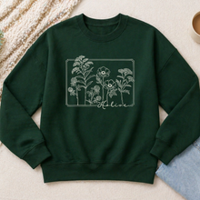 Charger l'image dans la galerie, Crewneck - Botanique - Couleurs Saisonnières