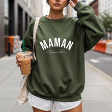 Charger l'image dans la galerie, Crewneck Maman depuis - Couleurs Saisonnières