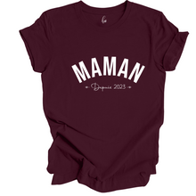 Charger l'image dans la galerie, T-Shirt - Maman depuis - Couleurs saisonnières