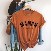 Charger l'image dans la galerie, T-Shirt - Maman depuis - Couleurs saisonnières