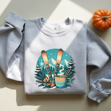 Charger l'image dans la galerie, Collection des fêtes - Crewneck 5 choix de couleurs classiques - Soirée de ski