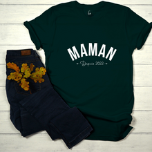 Charger l'image dans la galerie, T-Shirt - Maman depuis - Couleurs saisonnières