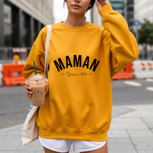 Charger l'image dans la galerie, Crewneck Maman depuis - Couleurs Saisonnières