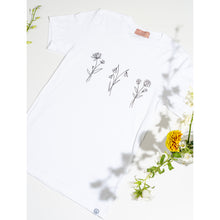 Charger l'image dans la galerie, T-shirt - 3 fleurs personnalisées - Adulte