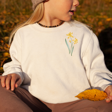 Charger l'image dans la galerie, Crewneck - 1 fleur personnalisée - Enfant