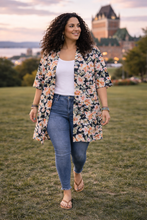 Charger l'image dans la galerie, Kimono - Signature Holive - Fleurs multicolores