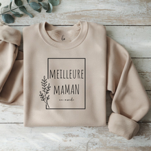 Charger l'image dans la galerie, Crewneck meilleure maman au monde - Couleurs classiques
