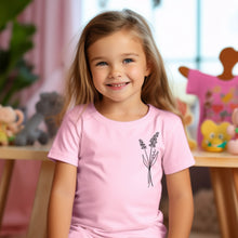 Charger l'image dans la galerie, T-shirt - fleur personnalisée - Enfant