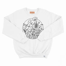 Charger l'image dans la galerie, Crewneck - fleurs sauvages - Adulte