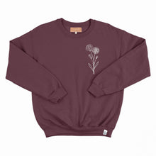 Charger l'image dans la galerie, Crewneck - 2 fleurs personnalisées - couleurs saisonnières - Adulte