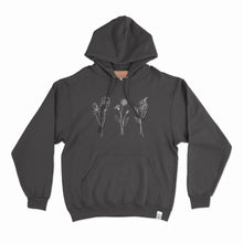 Charger l'image dans la galerie, Hoodie - 3 fleurs personnalisées - couleurs classiques - Adulte