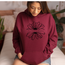 Charger l'image dans la galerie, Hoodie - couleurs variées - fleuris à ta manière - Adulte