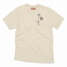 Charger l'image dans la galerie, T-shirt - 2 fleurs personnalisées - Adulte