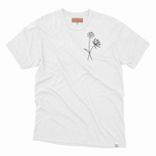 Charger l'image dans la galerie, T-shirt - 2 fleurs personnalisées - Adulte