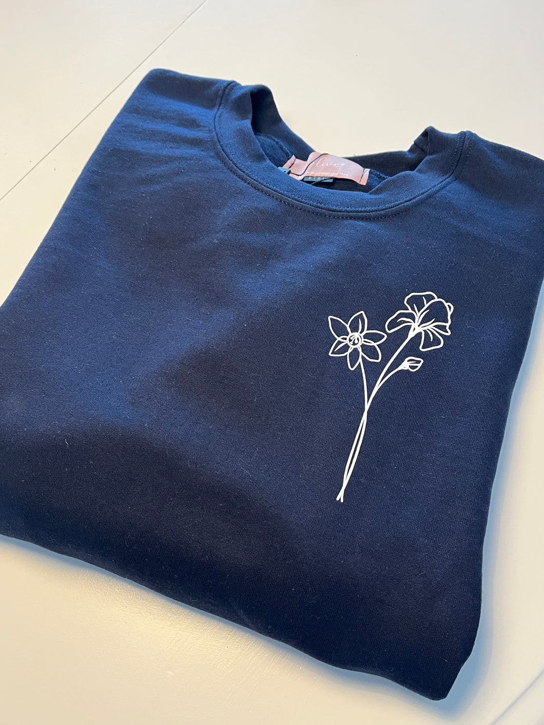 PRÊT-À-PARTIR - Crewneck - Bouquet 2 fleurs - Adulte