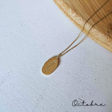 Charger l&#39;image dans la galerie, Collier - fleur de naissance - Neuf.Vingt.Cinq - Gold - Adulte
