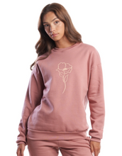 Charger l&#39;image dans la galerie, Crewneck signature Holive vieux rose
