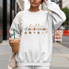 Charger l&#39;image dans la galerie, Crewneck - Fille d&#39;automne - Couleurs classiques
