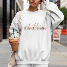 Charger l&#39;image dans la galerie, Crewneck - Fille d&#39;automne - Couleurs classiques

