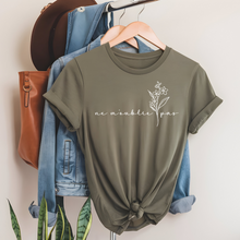 Charger l&#39;image dans la galerie, Levée de fonds ALZHEIMER - T-shirt coloré (5 choix de couleurs)- NE M&#39;OUBLIE PAS - Adulte
