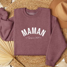 Charger l&#39;image dans la galerie, Crewneck Maman depuis - Couleurs Saisonnières
