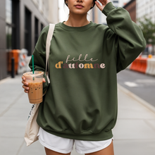 Charger l&#39;image dans la galerie, Crewneck - Fille d&#39;automne - Couleurs Saisonnières
