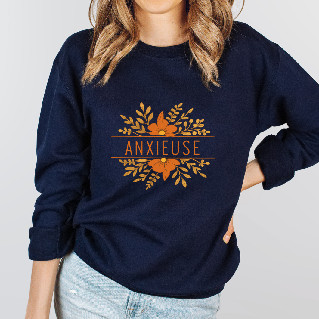 Crewneck - 5 choix de couleurs - ANXIEUSE