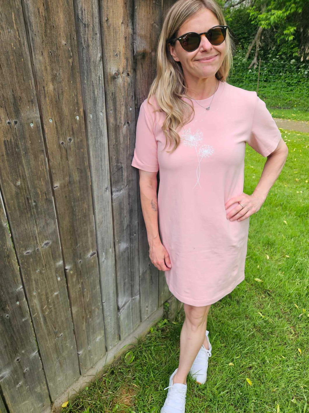 Prêt à partir - Collection Holive été 2025 - Robe t-shirt rose