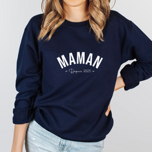 Charger l&#39;image dans la galerie, Crewneck maman depuis - Couleurs classiques
