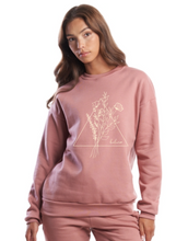Charger l&#39;image dans la galerie, Crewneck signature Holive vieux rose
