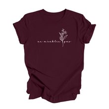 Charger l&#39;image dans la galerie, Levée de fonds ALZHEIMER - T-shirt coloré (5 choix de couleurs)- NE M&#39;OUBLIE PAS - Adulte
