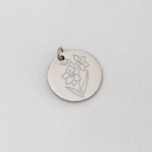 Charger l&#39;image dans la galerie, Collier - fleur de naissance - Neuf.Vingt.Cinq - Argent sterling - Adulte
