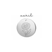 Charger l&#39;image dans la galerie, Collier - fleur de naissance - Neuf.Vingt.Cinq - Argent sterling - Adulte
