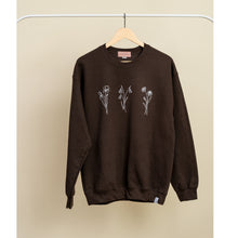 Charger l&#39;image dans la galerie, Crewneck - couleurs saisonnières - 3 fleurs simples - Adulte

