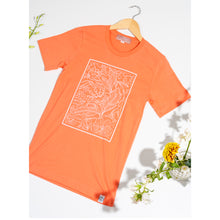 Charger l&#39;image dans la galerie, T-shirt - cadre floral - Adulte
