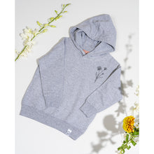 Charger l&#39;image dans la galerie, Hoodie - BRODERIE - 1 fleur simple - Enfant
