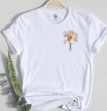 Charger l&#39;image dans la galerie, T-shirt - bouquet 12 fleurs - Adulte

