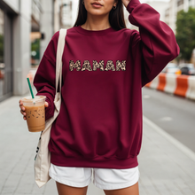Charger l'image dans la galerie, Crewneck maman léopard - couleurs saisonnières
