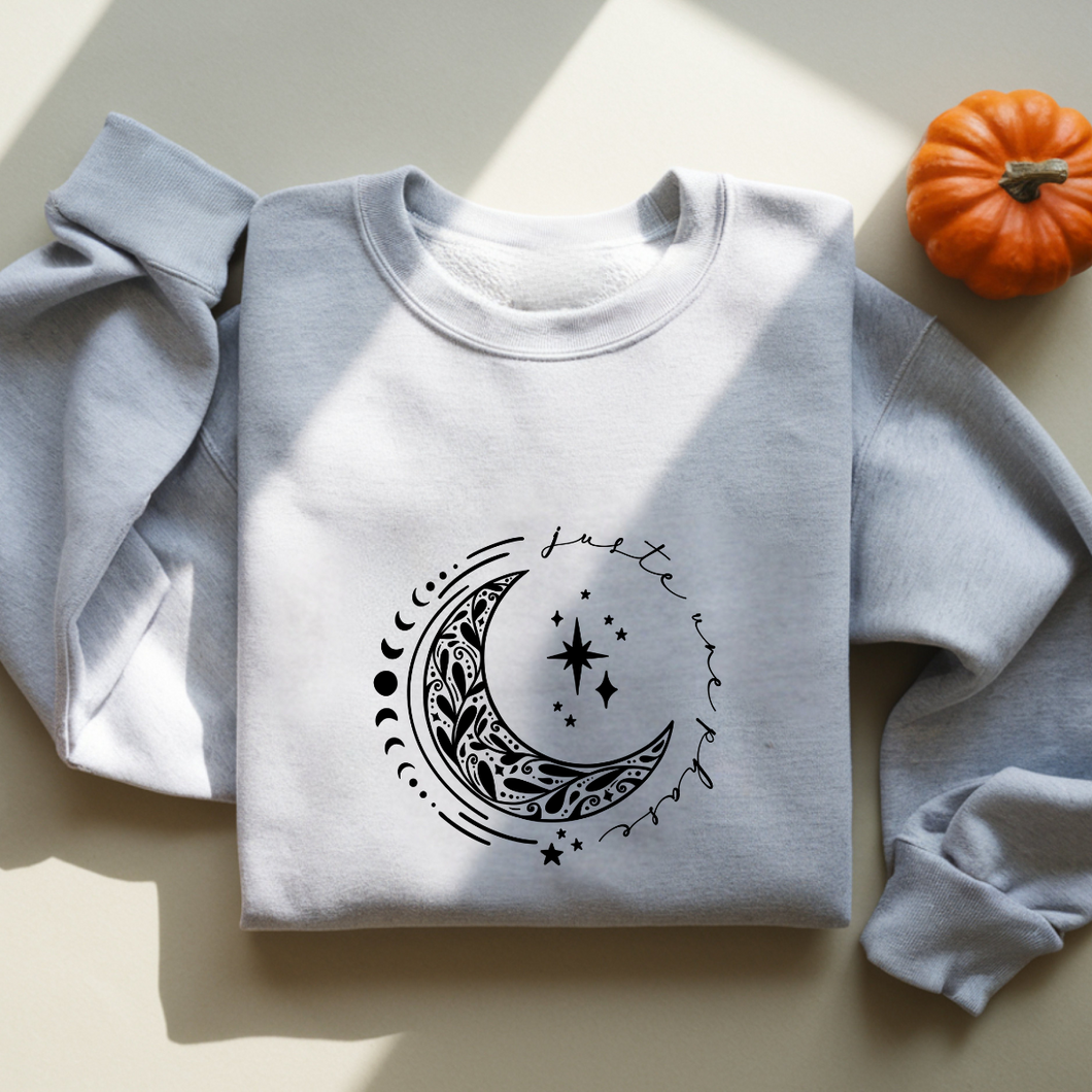 Prêt à partir - Crewneck gris poussière - Juste une phase