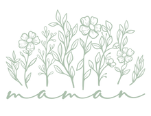 Charger l&#39;image dans la galerie, Crewneck maman fleurs - Couleurs classiques
