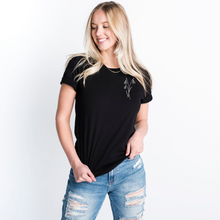 Charger l&#39;image dans la galerie, T-shirt fleur simple-Adulte

