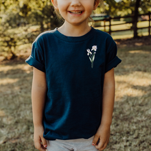 Charger l&#39;image dans la galerie, T-shirt fleur simple-Enfant
