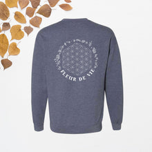Charger l&#39;image dans la galerie, Crewneck - Fleur de vie - design DERRIÈRE -  Adulte
