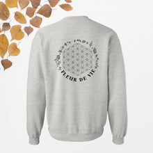 Charger l&#39;image dans la galerie, Crewneck - Fleur de vie - design DERRIÈRE -  Adulte
