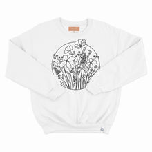 Charger l&#39;image dans la galerie, Crewneck - fleurs sauvages - Adulte
