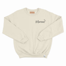 Charger l&#39;image dans la galerie, Crewneck - Maman ou mamie + 1 fleur de naissance - Adulte
