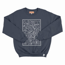 Charger l&#39;image dans la galerie, Crewneck - cadre floral - Adulte
