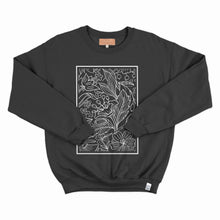 Charger l&#39;image dans la galerie, Crewneck - cadre floral - Adulte
