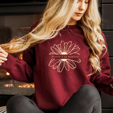 Charger l&#39;image dans la galerie, Crewneck couleur saisonnière Fleuris à ta manière-Adulte

